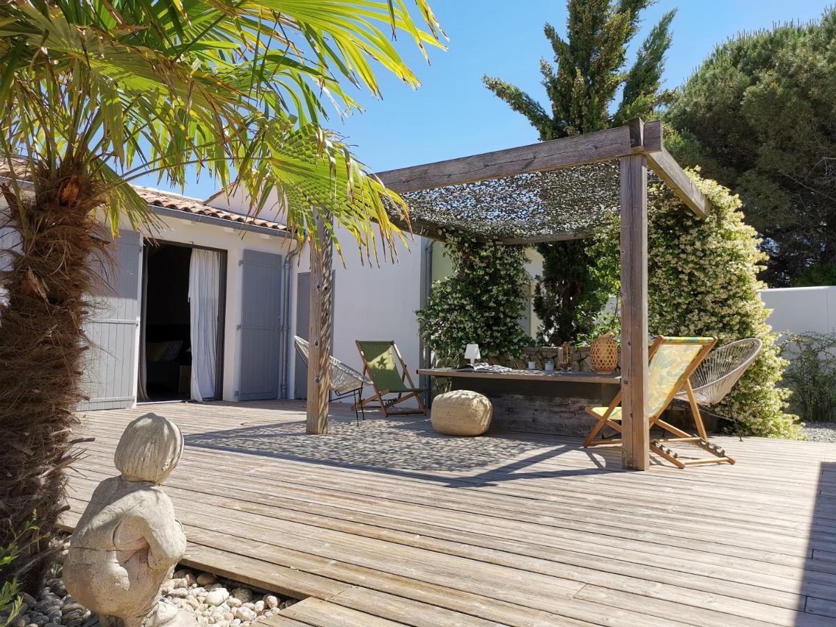 Derriere La Plage : Suite, Patio Et Pergola Le Bois-Plage-en-Ré Eksteriør billede